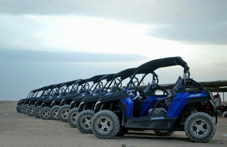 Private Buggy Tour in Sahl Hasheesh am Morgen mit Kamelreiten  