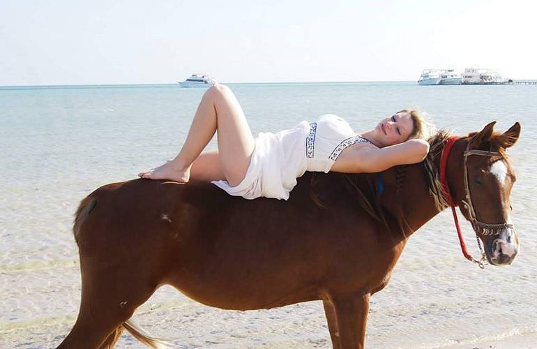 Pferde Reiten in Sahl Hasheesh: Reiten am Strand oder in der Wüste