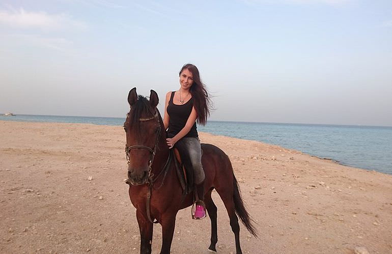 Pferde Reiten in Sahl Hasheesh: Reiten am Strand oder in der Wüste