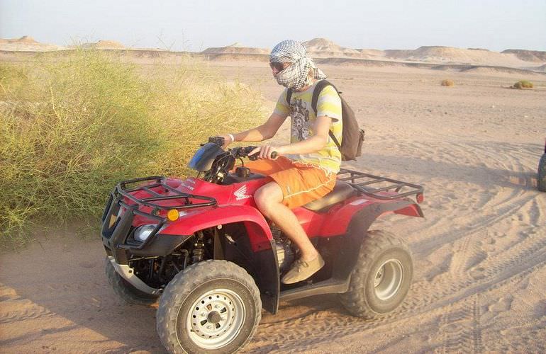 Quad Fahren Sahl Hasheesh: Privat, sportlich oder langsam - Abenteuer Wüste wie Sie es wünschen