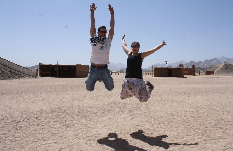 Quad Tour am Nachmittag durch die Wüste von Sahl Hasheesh