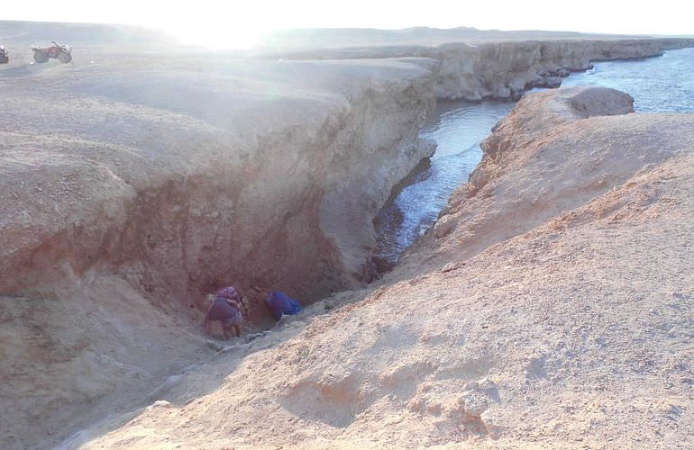 Privates Quad-Abenteuer am Strand bei Sonnenuntergang ab Sahl Hasheesh